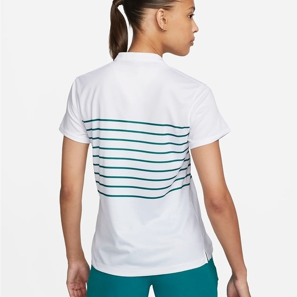 NWT! Nike Dri-FIT Victory
Women's Striped Polo - Multiple Sizes - Picture 2 of 6
